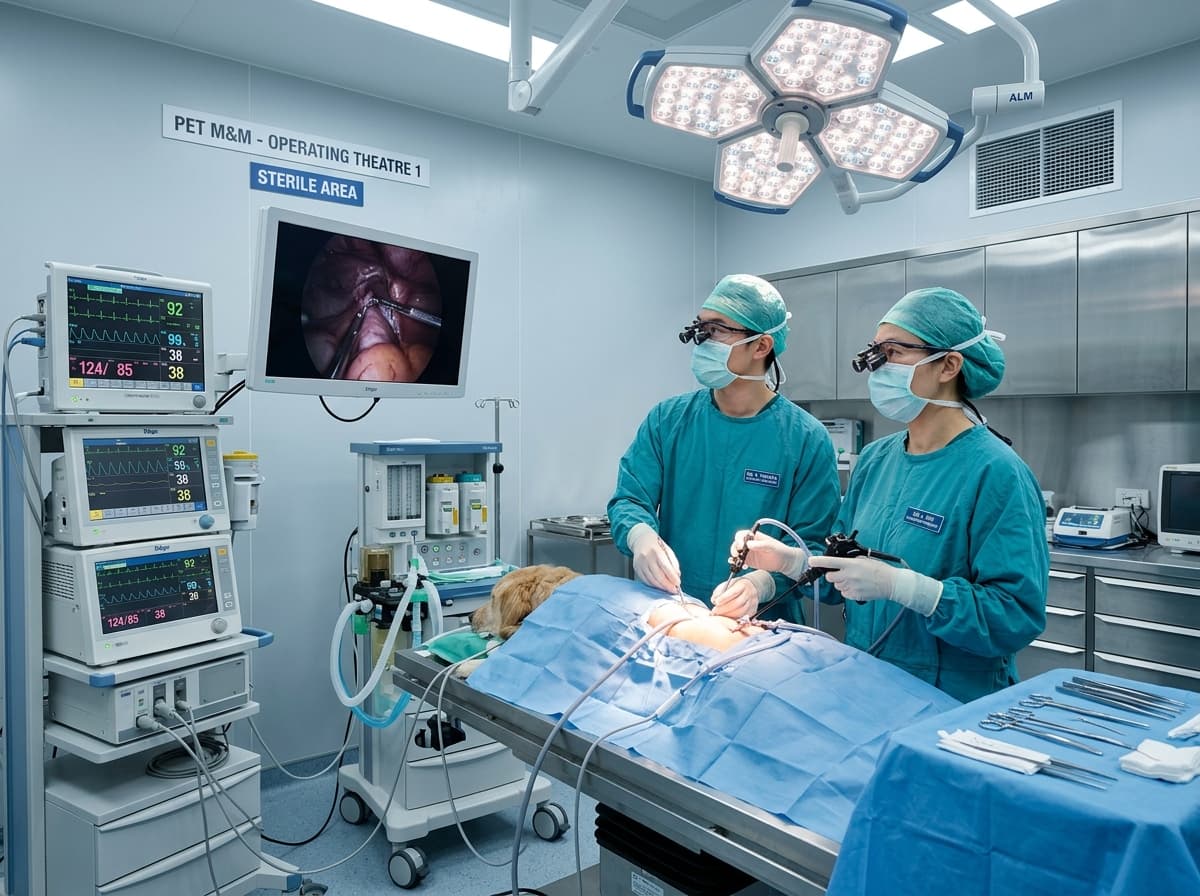 Phòng Mổ Vô Trùng Áp Lực Dương Tiêu Chuẩn Quốc Tế